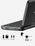 DBPOWER 25cm Portable DVD Player with 10" Swivel Screen