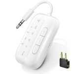 SONRU Bluetooth 5.3 Transmitter & Receiver, 3.5mm Adapter
