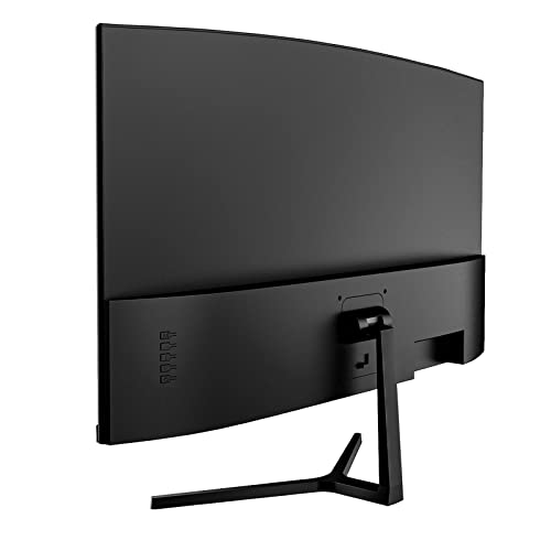 CRUA 60.96cm 180Hz Curved Gaming Monitor, FHD 1080P, Black
