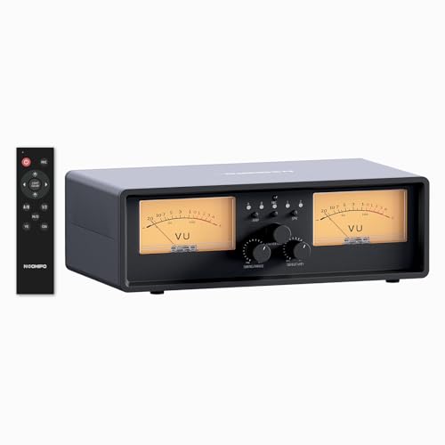ET30 VU Meter Amp/Speaker Selector, 2 In/Out, w/ Display & Remote
