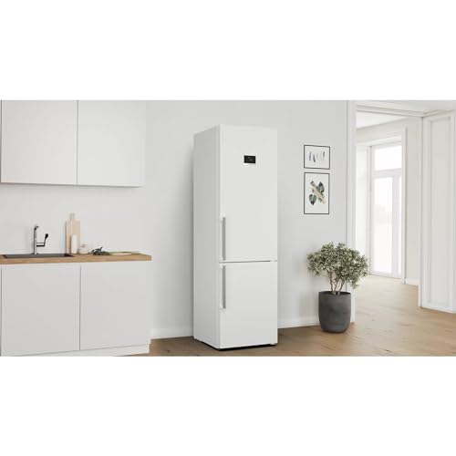 Bosch Serie 6 Freestanding Fridge Freezer, NoFrost Vitafresh