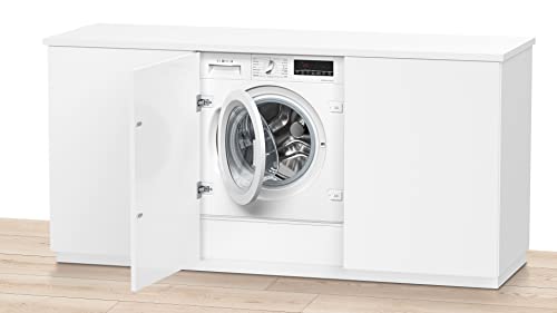 Bosch Serie 6 8kg Built-in Washing Machine, 1400rpm, White