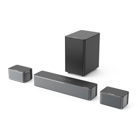 ULTIMEA 5.1 Soundbar System with Wireless Subwoofer & Speakers