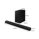 Samsung B530 Soundbar 2.1ch, Wireless Subwoofer, DTS:X