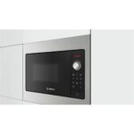 Bosch Serie 2 Built-in Microwave, 50 x 38 cm, Stainless Steel