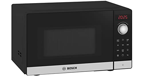 Bosch Serie 2 Freestanding Microwave, 44 x 26 cm, Stainless Steel