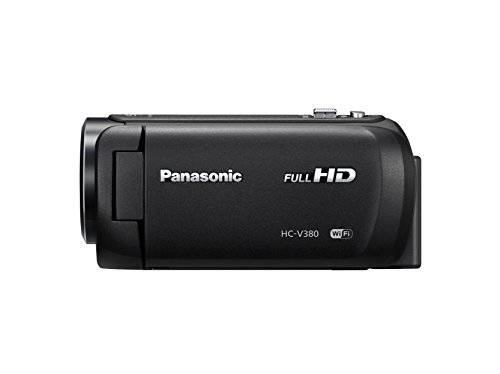 Panasonic HC-V380EB-K Full-HD Video Camera, 50x Zoom - Black