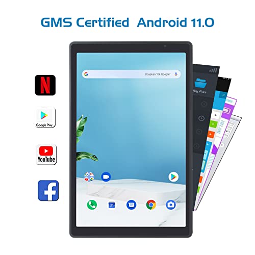 CWOWDEFU 10" Android 11 Tablet 32GB HD 5G WiFi (Silver)