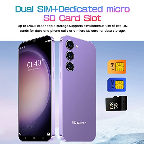 MsMga Budget Smartphone, 16GB ROM, 12.7cm Display, Android 9.0