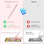 Stylus Pen for iPad 2018-2023, Rose Gold, 5 Tips