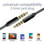 3 Pack Wired In-Ear Earphones with Mic, 3.5 mm, Noise Isolating
