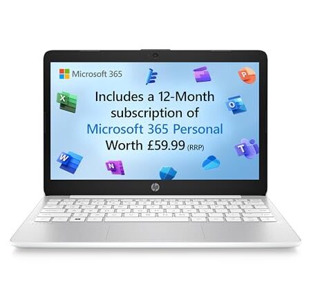 HP Stream 11" Laptop | Intel Celeron | 4GB RAM | 64GB eMMC