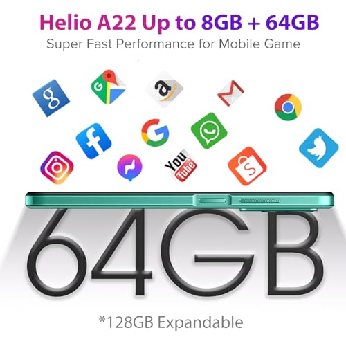 Ulefone Note 14, 8GB+64GB, 6.52", 4500mAh, 13MP+5MP, Green