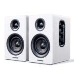 Sanyun SW208 7.6cm Bluetooth 5.0 Bookshelf Speakers – 60W