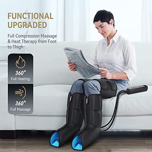 FIT KING Leg Massagers with Heat for Pain & Circulation