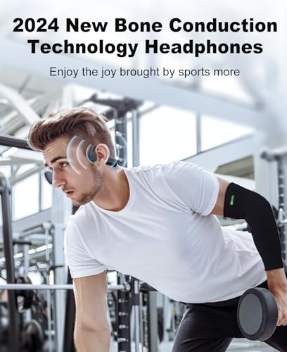 DOQAUS Bluetooth 5.3 Headphones, 90 Hrs, Foldable, Mic