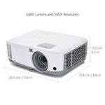 ViewSonic PA503S 3,800 Lumens Business Projector - White