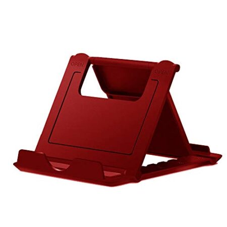 Universal Foldable Phone & Tablet Stand (Red)