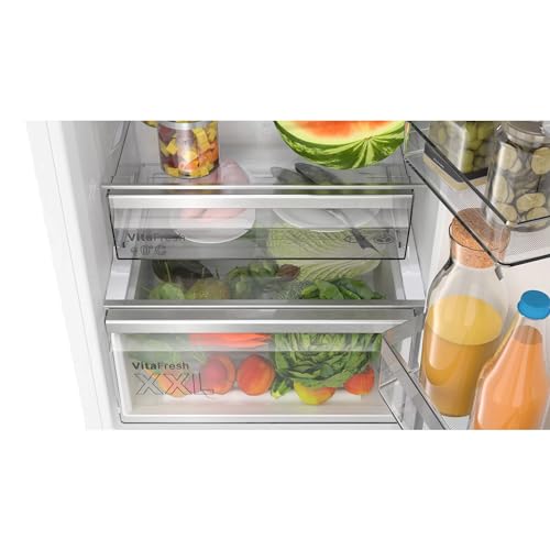Bosch Serie 6 Freestanding Fridge Freezer, NoFrost Vitafresh