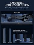 MEREDO 180W Detachable Sound Bar with Subwoofer 2.1CH