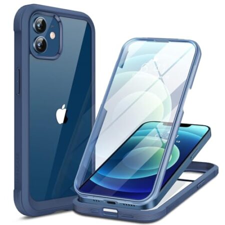 Miracase iPhone 12/12 Pro 15.5cm Case with Screen Protector