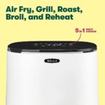 BELLA 3L Touchscreen Air Fryer & Multicooker, 1400W, White