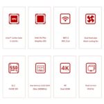 TRIGKEY Mini PC WOS Pro Intel i3 16GB 500GB SSD 4K HDMI