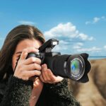 NBD 33MP DSLR Camera for Beginners, 1080P HD, 24X Lens