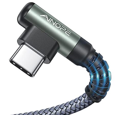 AINOPE USB C Charger Cable [2-Pack, 2m] 3.1A Fast Charging