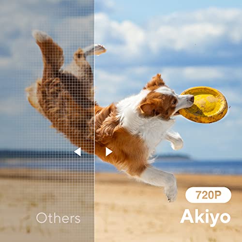 Mini Projector with Tripod, AKIYO O1, Full HD 1080P, 65000 Hrs