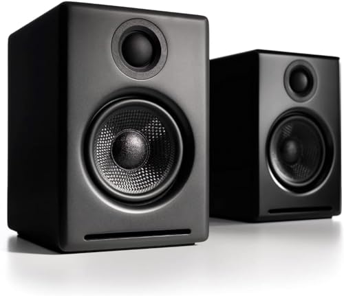 Audioengine A2+ Wireless Bluetooth Speakers - 60W (Black)
