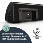 MAJORITY Bluetooth Sound Bar | 120W | 2.1 Channel | Snowdon