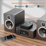 1Mii B06 Bluetooth 5.1 Receiver, aptX HD Audio Adapter