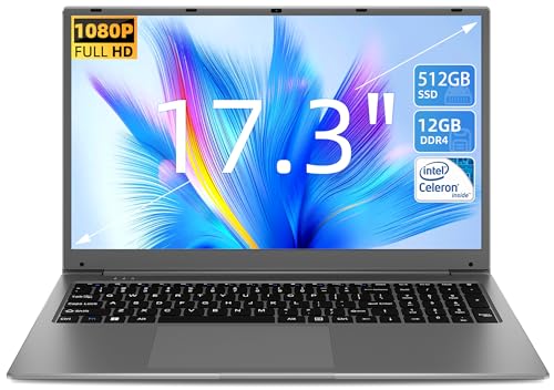 SGIN 44cm Laptop N5095A Celeron, 12GB RAM, 512GB SSD, FHD