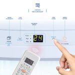 COMFEE' 700W 20L Digital Microwave Oven with Presets - White