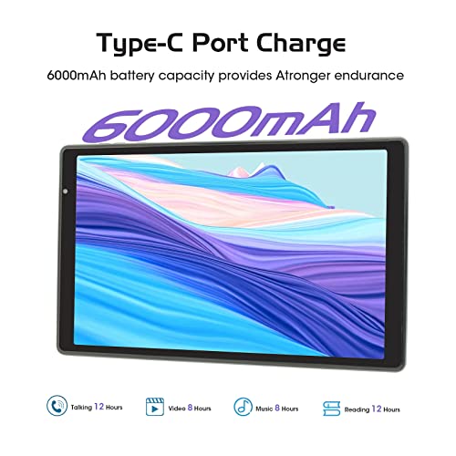 CWOWDEFU 10" Android 11 Tablet 32GB HD 5G WiFi (Silver)