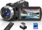 8K 64MP Video Camera with IR Night Vision, 18X Zoom, WiFi
