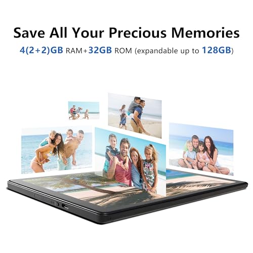 Android 13 Tablet, 25.4 cm, Quad Core, 5000mAh, Wi-Fi