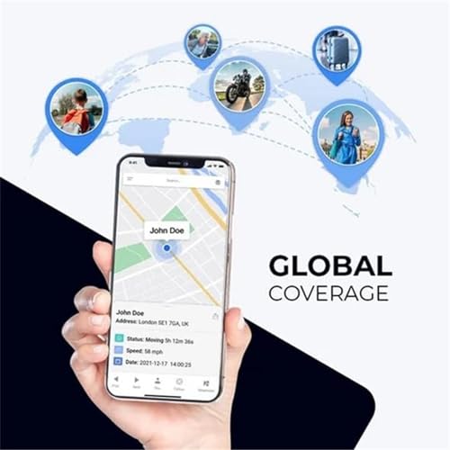 ATUVOS Bluetooth Tracker, Apple Find My, 2 Pack, Black