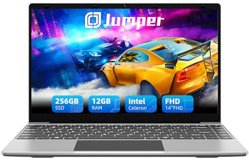 Jumper 35.6cm FHD Laptop, 256GB SSD, 12GB RAM, UK Keyboard