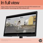HP 55cm FHD Monitor - V22ve G5, 75Hz, HDMI, VGA, Black