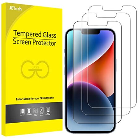 JETech Screen Protector for iPhone 14 15.5 cm, 3-Pack