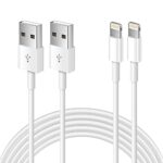 2 Pack Apple MFi Certified 1m iPhone Charger Cables
