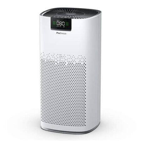 Pro Breeze Air Purifier for Large Rooms (140 m²) – H13 HEPA Filter