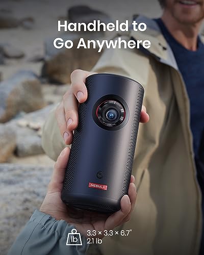 NEBULA Anker Capsule 3 Laser 1080p Smart Mini Projector