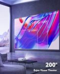Home Theatre 1080P Full HD 12000 Lux Mini Projector