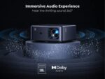4K Android TV Projector, 800 ANSI, WiFi6, Bluetooth, FHD