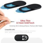 Bestgle 50 Packs 0.07mm Ultra-Thin Webcam Cover Sliders