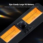 Fosi Audio LC30 VU Meter Amp & Speaker Selector, 2-Way
