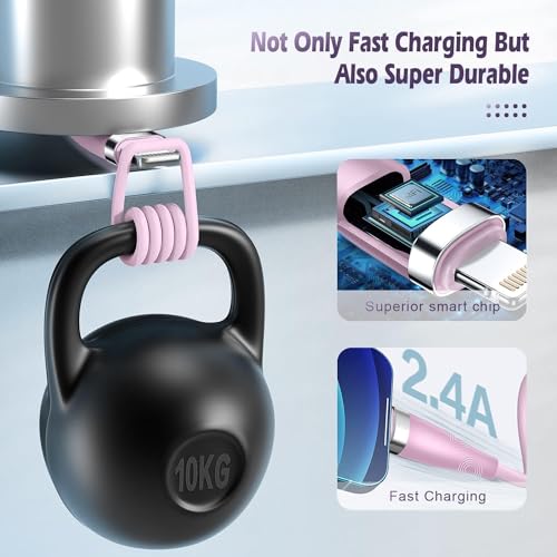 Yavud iPhone Charger Cable 3Pack 1.8M, MFi Certified